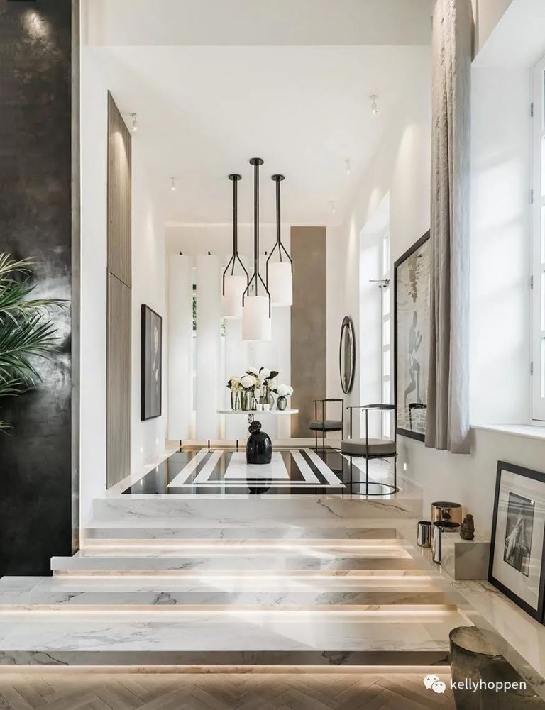 凯丽赫本展示案例: 伦敦豪宅室内设计案例 - Kelly Hoppen London