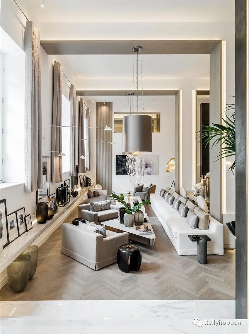 凯丽赫本展示案例: 伦敦豪宅室内设计案例 - Kelly Hoppen London