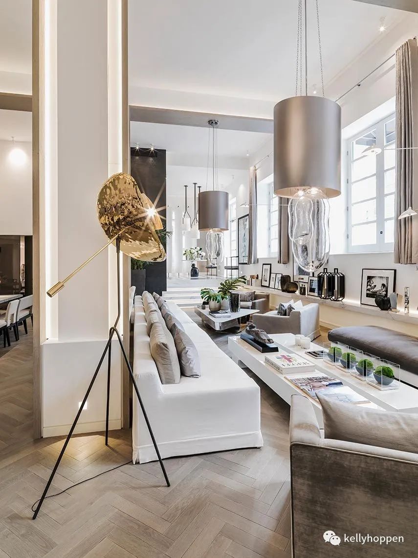 凯丽赫本展示案例: 伦敦豪宅室内设计案例 - Kelly Hoppen London