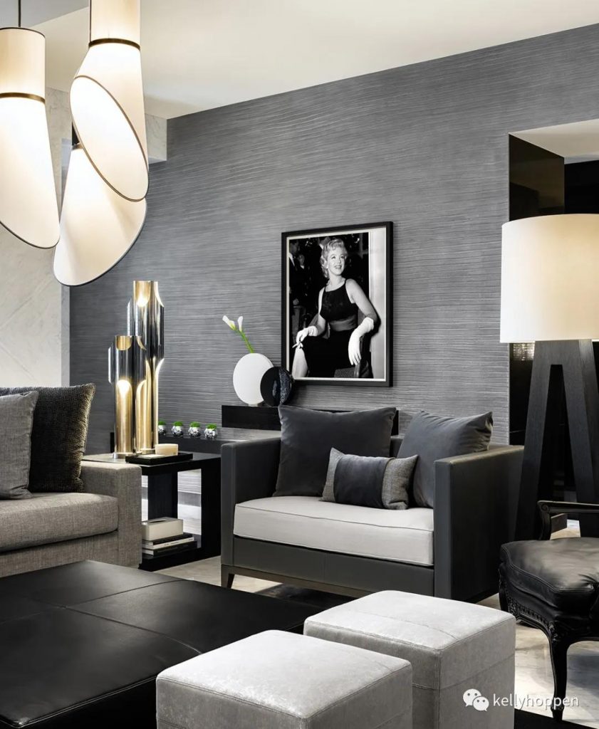凯丽赫本大师课:用黑色元素打造经典优雅的室内设计 - Kelly Hoppen London