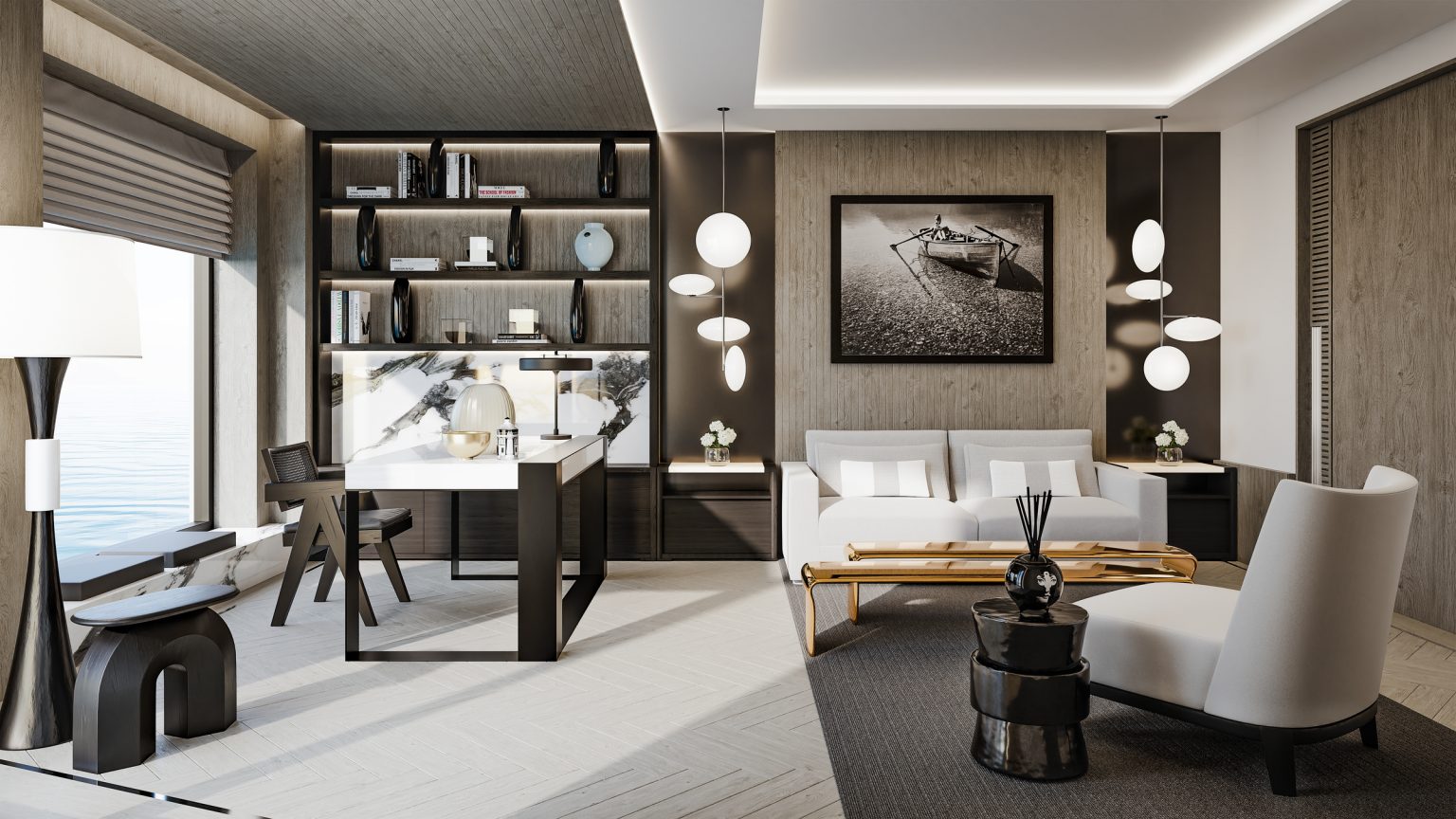 M/Y NJORD 豪华邮轮设计 - Kelly Hoppen London
