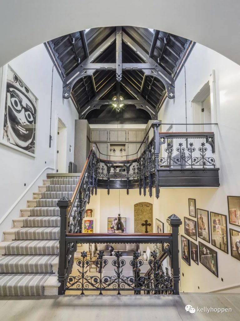 凯丽室内设计案例|哥特风与中性极简的艺术碰撞 - Kelly Hoppen London