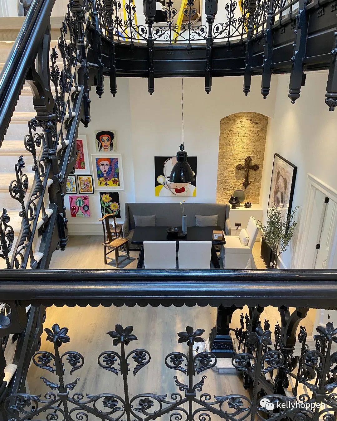 英国音乐家哥特式豪宅设计 - Kelly Hoppen London