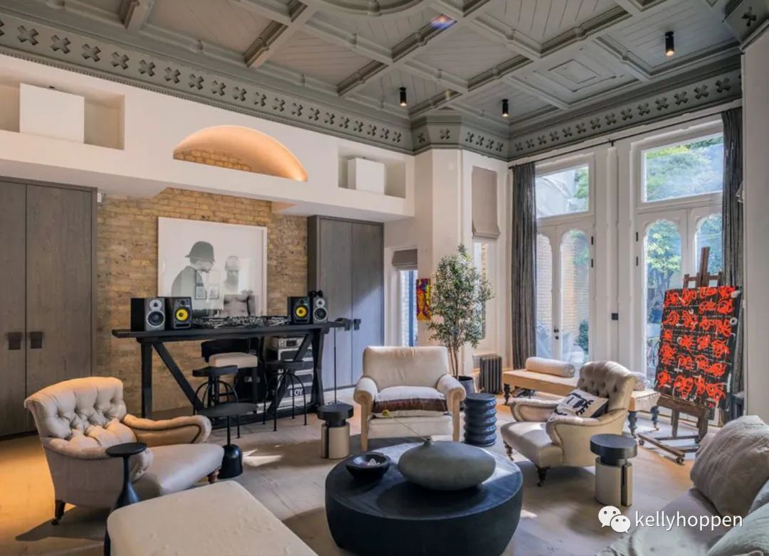 英国音乐家哥特式豪宅设计 - Kelly Hoppen London